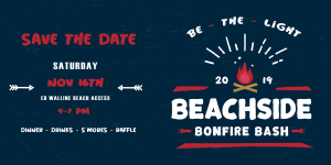 2019 Beachside Bonfire Bash logo